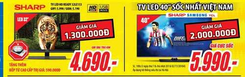 “Giá sốc cơn lốc quà tặng” khởi động Tháng khuyến mại