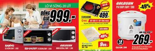 “Giá sốc cơn lốc quà tặng” khởi động Tháng khuyến mại