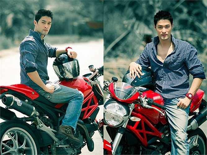 Jonny Trí Nguyễn từ lâu đã nổi tiếng là tín đồ của loại xe Ducati.