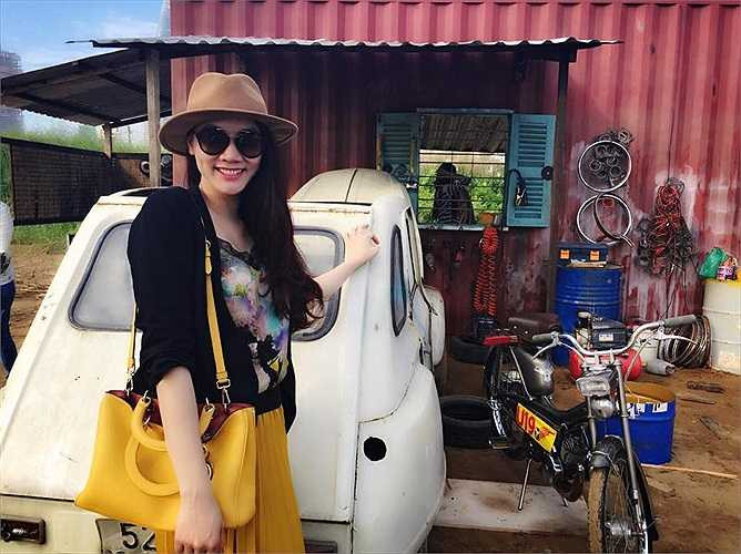 Trang Nhung xinh đẹp trong hạnh phúc viên mãn.