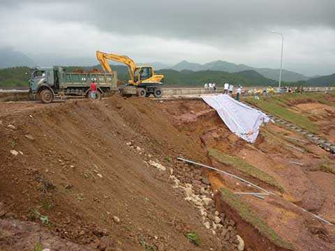 vỡ đập xả lũ Đầm Hà Động, Quảng Ninh, Công an huyện Đầm Hà