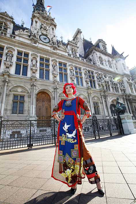 áo dài tại Pháp