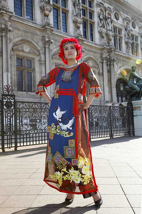 áo dài tại Pháp