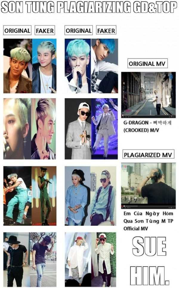 Fan trên Allkpop kêu gọi kiện Sơn Tùng M-TP hồi tháng 7.