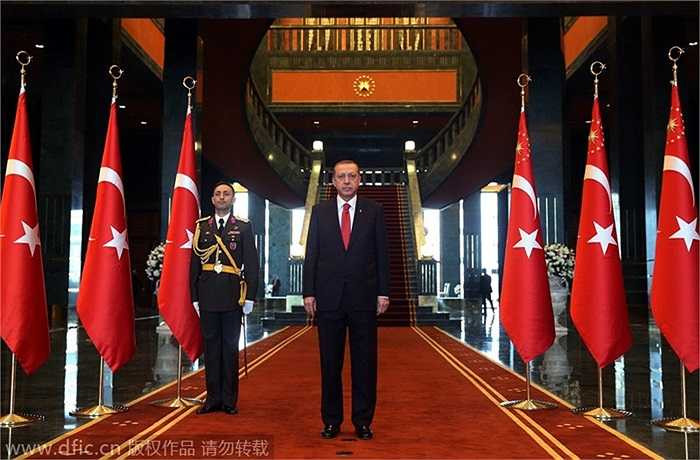 Dinh Tổng thống Thổ Nhĩ Kỳ nằm ở ngoại ô thành phố Ankara