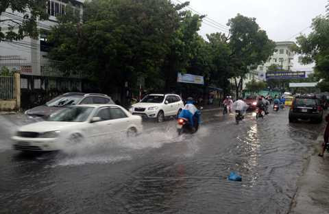 ngập úng, Đà Nẵng, mưa lớn, xây trạm bơm, cưỡng bức, Sở Xây dựng, Đà Nẵng