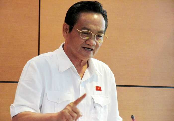 Đại biểu Trần Du Lịch (Ảnh: Phạm Thịnh) 