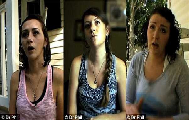 Từ trái qua: Valeen (27 tuổi), từng là một nữ sinh nổi tiếng trong trường; Amanda (25 tuổi), ước mơ trở thành nha sỹ; Tiffany (22 tuổi), từng là một ngôi sao thể thao.