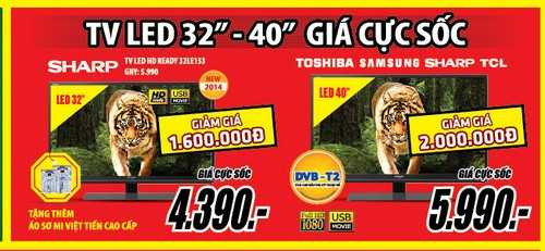 Media Mart – Điểm bán hàng đại hạ giá