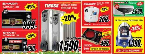 Media Mart – Điểm bán hàng đại hạ giá