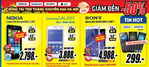 Media Mart – Điểm bán hàng đại hạ giá