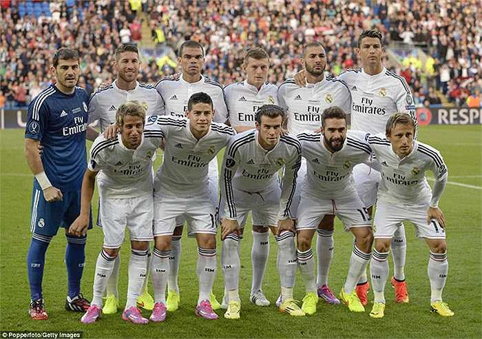 Ronaldo trông như thể một cầu thủ cao 1m90