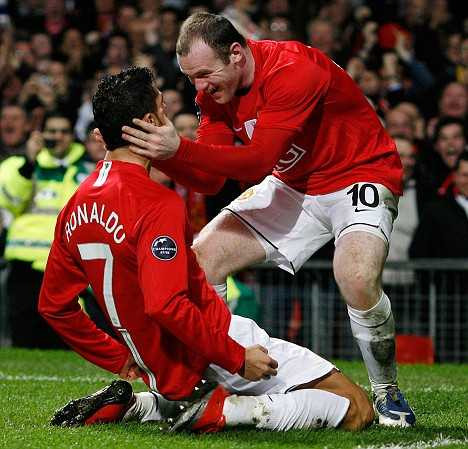 Rooney và Ronaldo từng là đồng đội thân thiết ở Man Utd