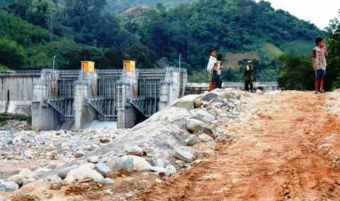 Thủy điện Vĩnh Sơn, bom nước, nhà máy thủy điện, huyện Vĩnh Thạnh, Bình Định