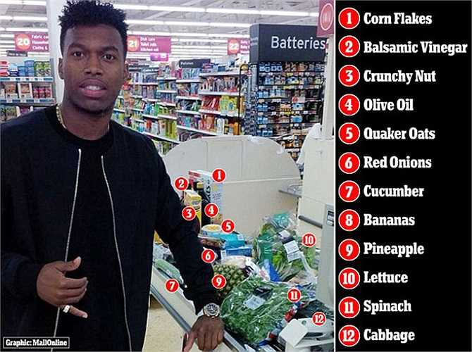 So với một khách quen của siêu thị này là Sturridge, rõ ràng Di Maria đi chợ không 'giỏi' bằng