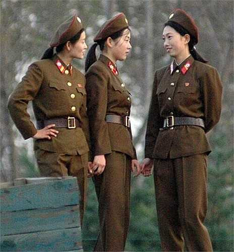 Những nữ quân nhân Triều Tiên