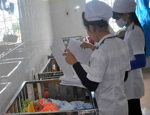 Bệnh viện Nhi chập điện, sơ tán khẩn cấp trẻ sơ sinh