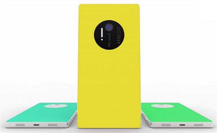 Mặt sau Lumia 1030 sẽ trang bị camera 41 MP công nghệ PureView kết hợp đèn LED + flash Xenon, trong khi mặt trước là camera 8,7 MP.