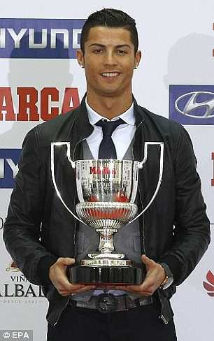 Ronaldo thổ lộ tham vọng của mình: 'Giành tiếp giải thưởng vào năm sau sẽ là điều tốt đẹp với tôi. Đó là dấu hiệu cho thấy tôi đã thi đấu tốt. Mục tiêu của tôi là giành chiến thắng cả ở khía cạnh tập thể và cá nhân'.