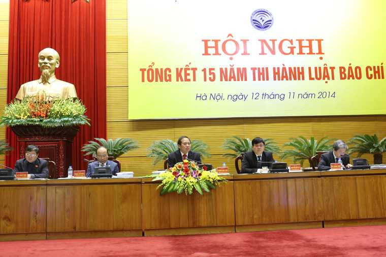 Bộ TT&TT tổng kết 15 năm thi hành Luật Báo chí