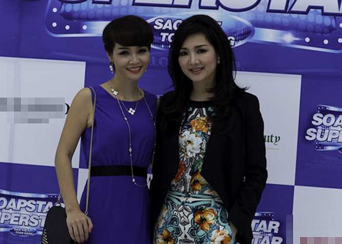 U50 Giáng Mi đọ sắc với U40 Mai Thu Huyền.