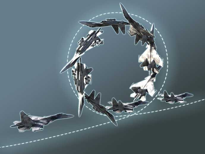 Su-35 Nga tung hoành ở triển lãm hàng không Trung Quốc