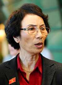 Đại biểu Bùi Thị An: Nên công bằng với Bộ trưởng Y tế