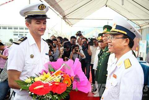 Tuần dương Hạm, Le Vendémiaire, hải quân Pháp, Đà Nẵng, chiến hạm