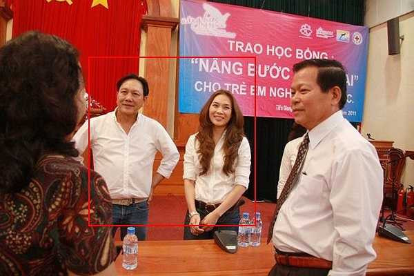 Ông Minh sở hữu khối tài sản tính bằng nghìn tỷ, là người từng tham gia hoạt động từ thiện do công ty của Mỹ Tâm tổ chức.