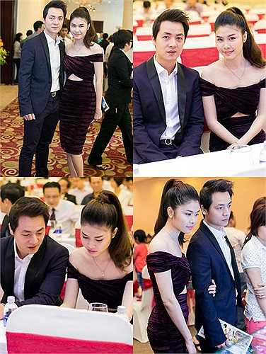 Đăng Khôi - Thuỷ Anh cùng sánh bước bên nhau trong các hoạt động của công ty riêng. 