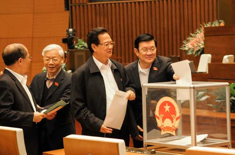 Quốc hội lấy phiếu tín nhiệm tháng 11/2014