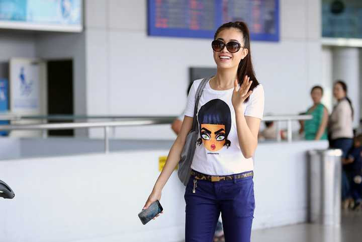 Với sự chuẩn bị nghiêm túc sau hơn hai tháng trở thành Quán quân đầu tiên của Elite Model Look Việt Nam 2014, Lệ Hằng tự tin đến với cuộc thi người mẫu quốc tế.