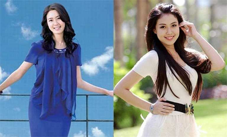 Không chỉ sở hữu nụ cười mỉm thiên thần, cô bạn còn có đôi má phúng phính y hệt nữ diễn viên xứ Hàn.