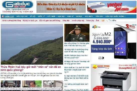 Viết bài sai sự thật, báo Giáo dục Việt Nam bị phạt 50 triệu đồng