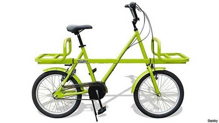 Khác với các loại xe chở hàng truyền thống thường dài từ 2,4 mét trở lên, Donky gọn gàng và có thể dựng ngay trong hành lang của căn hộ thành phố điển hình. Giá: 499 bảng (khoảng 830 đô la Mỹ) 