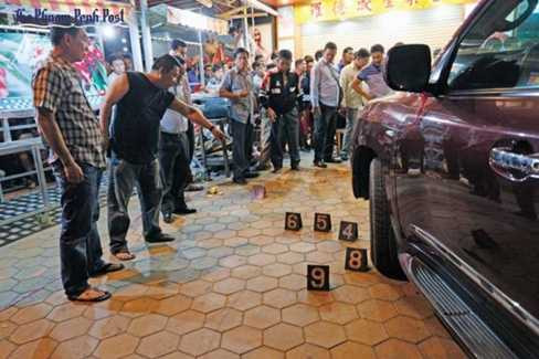 Doanh nhân nổi tiếng Campuchia bị bắn chết cạnh xe Lexus