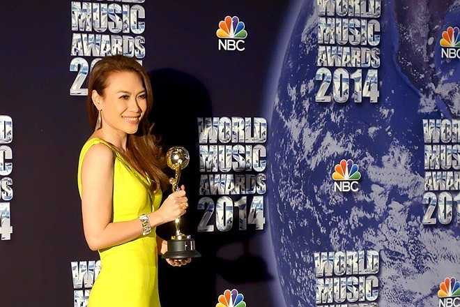 Tháng 3 năm 2014, Mỹ Tâm lọt vào top đề cử của giải thưởng âm nhạc thế giới (World Music Awards) ở 3 hạng mục: World Best Famale Arttist; World Best Live Act và Worlds Best Entertainer Of The Year. Tháng 5 sau đó, cô trong vinh dự nhận giải Nghệ sĩ có album bán chạy nhất trong lãnh thổ tại lễ trao giải World Music Awards diễn ra ở Pháp.