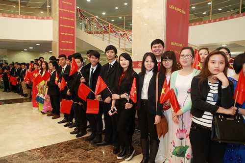 Tổng Bí thư Nguyễn Phú Trọng gặp mặt người Việt tại Nga