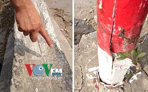 Xe biển xanh gây tai nạn như phim 'hành động' trên cầu Chương Dương