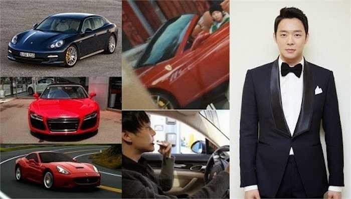 Micky Yochun cũng sở hữu trong tay 3 chiếc siêu xe là Ferrari California, Porsche Panamera và Audi R8. Trong đó mẫu xe Ferrari California có giá 388.000 USD.