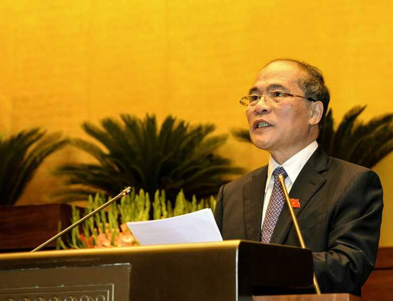 Chủ tịch quốc hội nguyễn sinh hùng