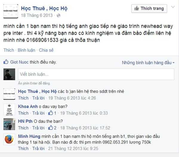 Sinh viên 'đánh vật' với tiếng Anh