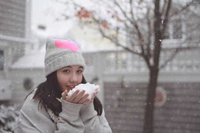 Nổi tiếng từ năm 14 tuổi với vai trò là người mẫu teen. 16 tuổi dành giải nhất cuộc thi Ngôi sao thời trang 2010, với ngoại hình xinh xắn, đáng yêu và khả năng nói tiếng Anh như gió, hot girl Mie nhận được rất nhiều sự yêu mến của mọi người. Ảnh: Binh Dương.