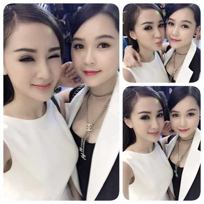 Vẻ xinh xắn của đôi bạn thân Kelly - Sam. Ảnh: NVCC.