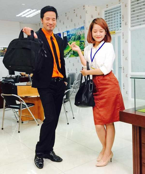 Chipu trong trang phục công sở. Ảnh: Chipu.