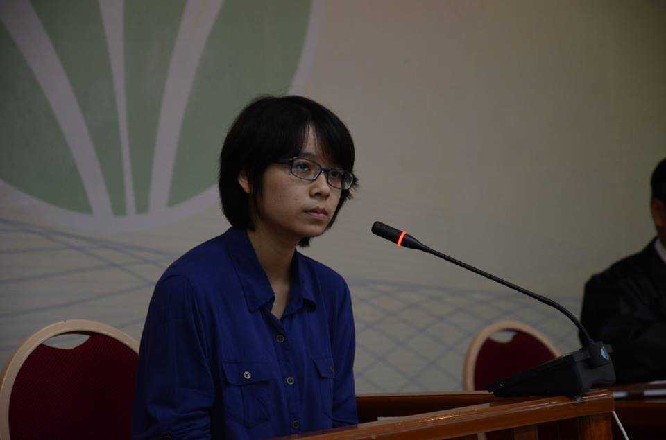 Sinh viên Việt trổ tài tranh biện trong vụ án Mỹ