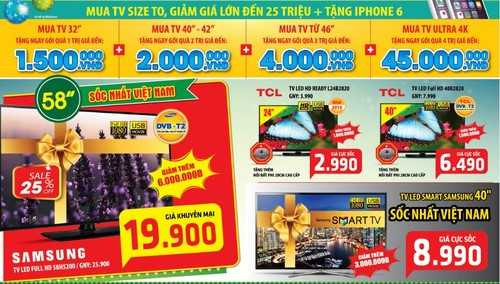 Sự kiện khuyến mại lớn nhất trong năm từ MediaMart