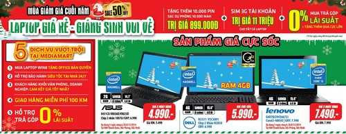Sự kiện khuyến mại lớn nhất trong năm từ MediaMart