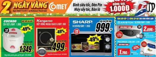 Sự kiện khuyến mại lớn nhất trong năm từ MediaMart