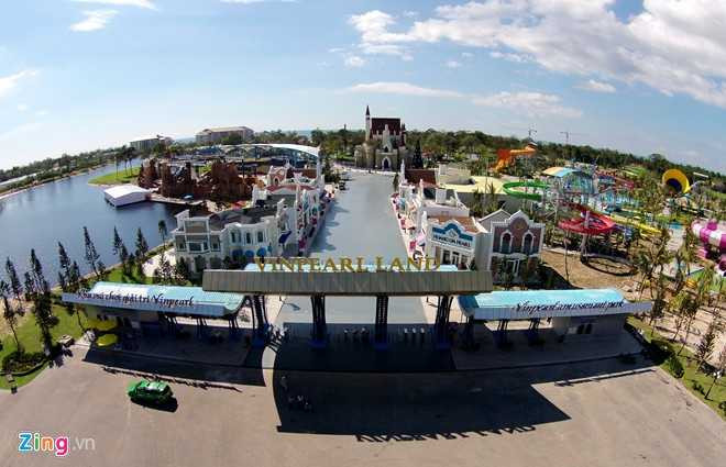 Nơi diễn ra chung kết Hoa hậu Việt Nam nhìn từ camera bay